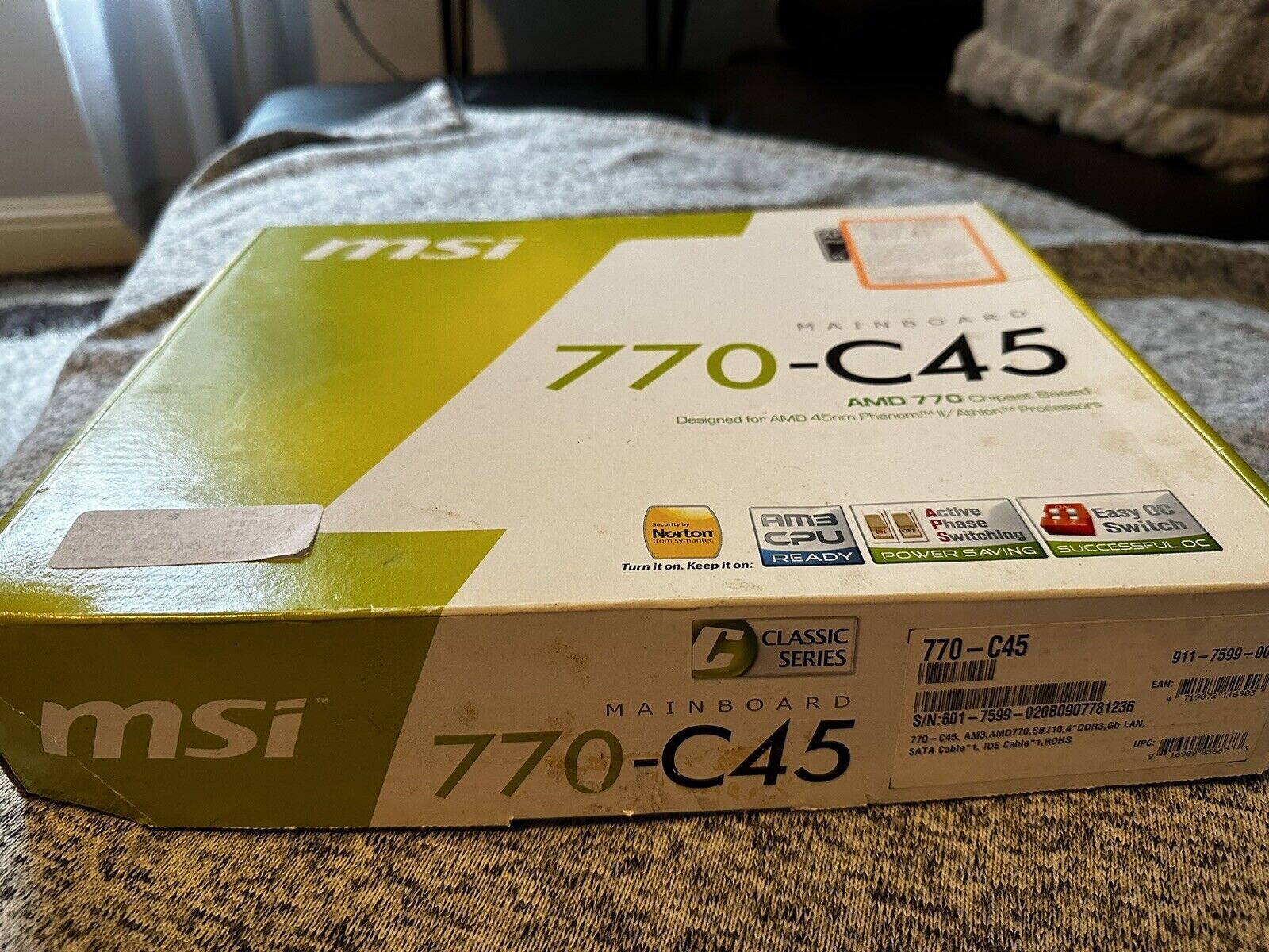 MSI 770-C45 ソケット AM3 AMD 7599-005 マザーボード