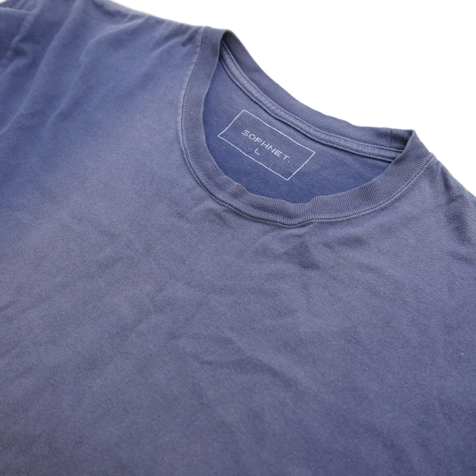 SOPHNET. ソフネット OVER DYE LONG SLEEVE TEE メンズ トップス プル 
