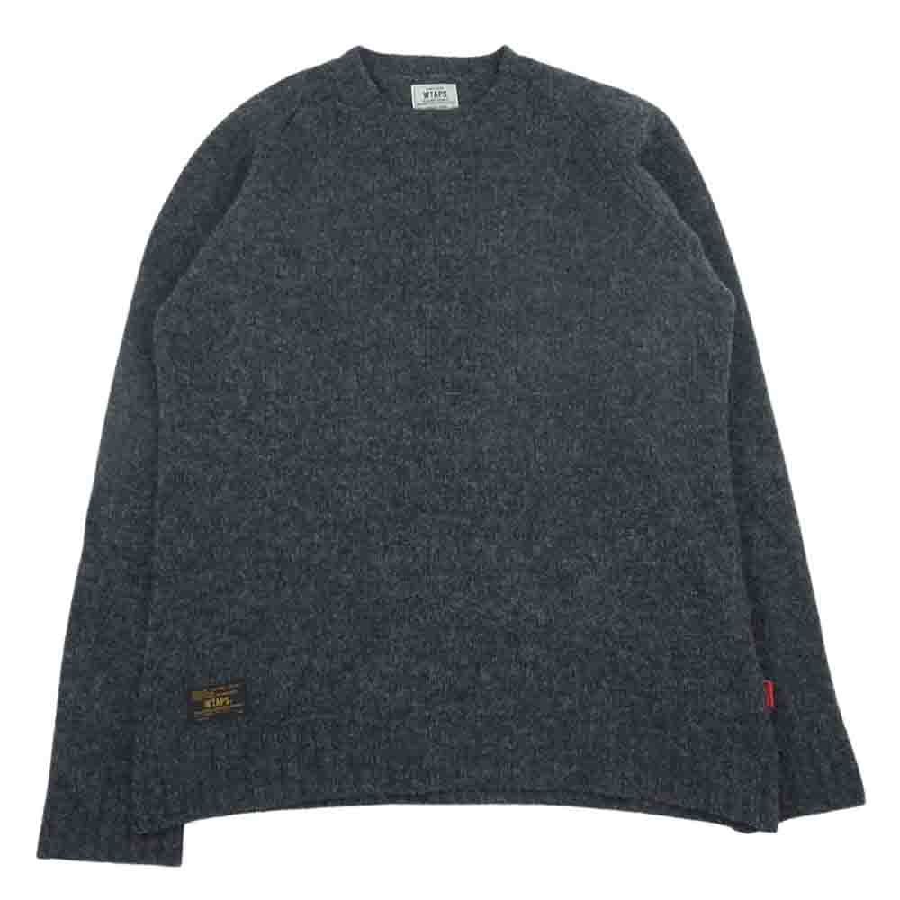 WTAPS ダブルタップス 142MADT-KNM01 DECK CREW-C SWEATER ウール