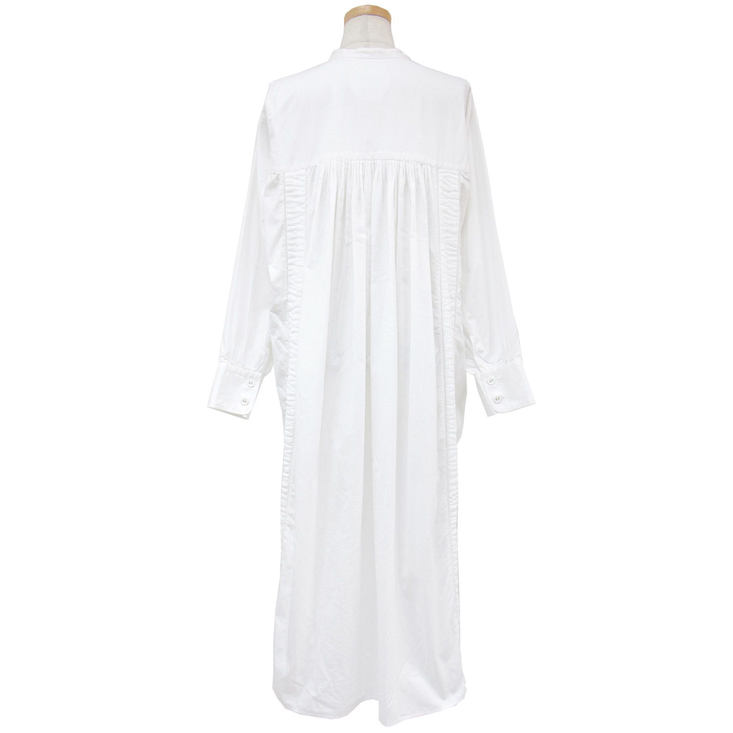 美品 Pheeta フィータ ワンピース ロング ホワイト 白 1 M マキシ 長袖