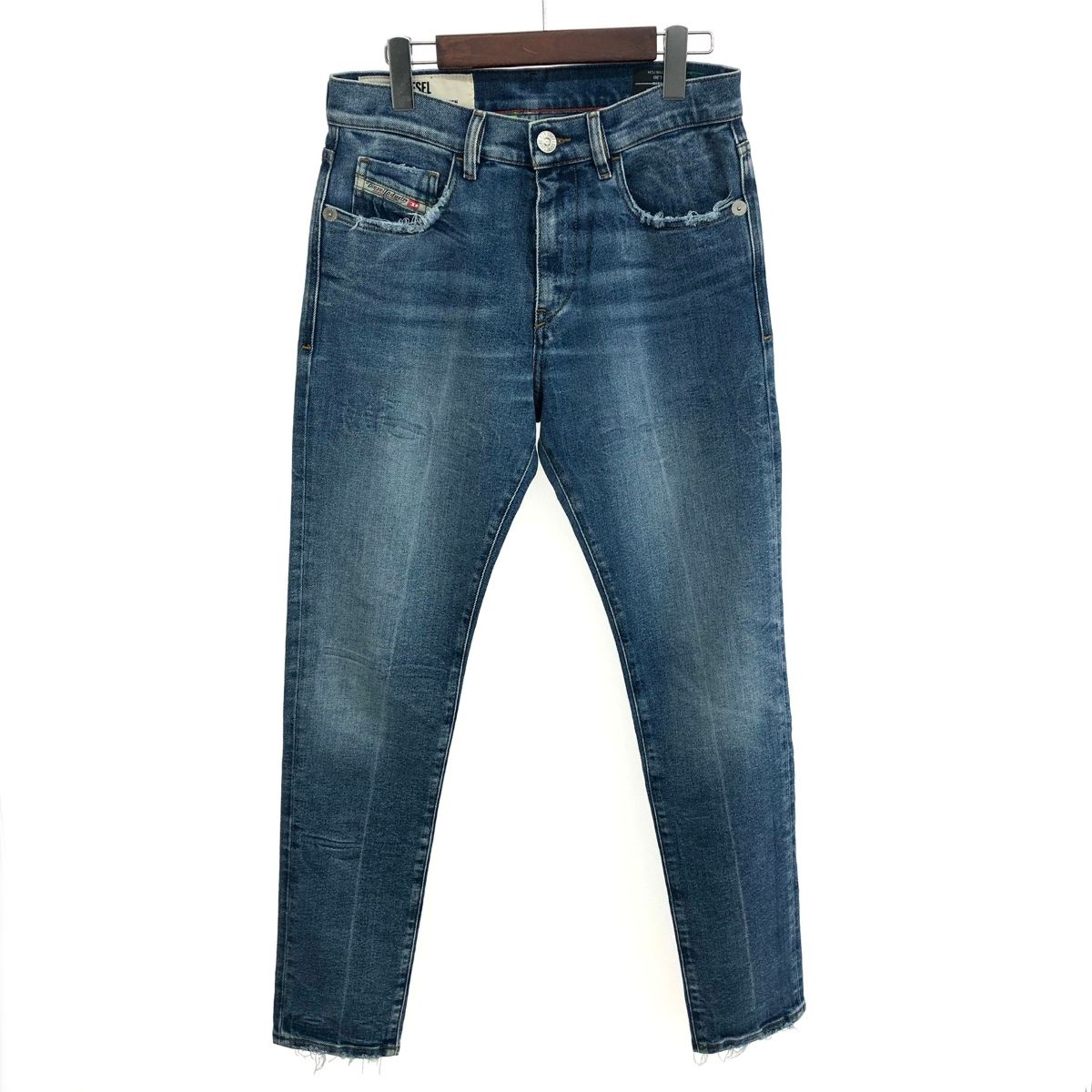 良好 DIESEL ディーゼル D-STRUKT デニム パンツ サイズ 28 ブルー メンズ 現行モデル 241014002954