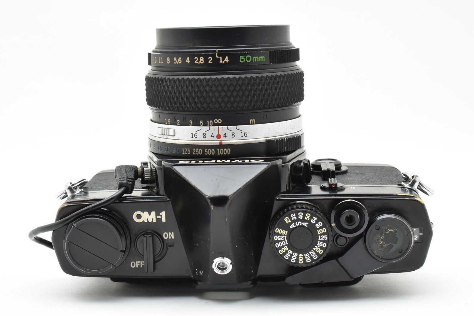 4985 【難あり品(ジャンク）】 Olympus OM-1 SLR Black G.Zuiko