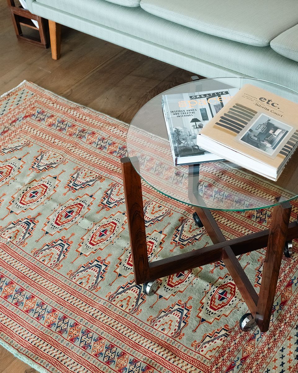 160 x 95cm 90s LARGE RUG from Pakistan パキスタン絨毯