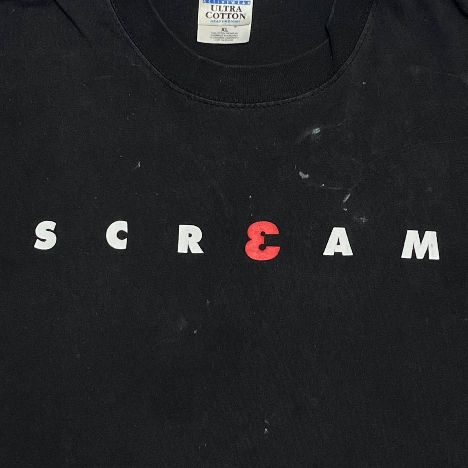 00s Scream3 Movie T-shirt スクリーム3 ホラー 映画 ムービー プロモーション Tシャツ