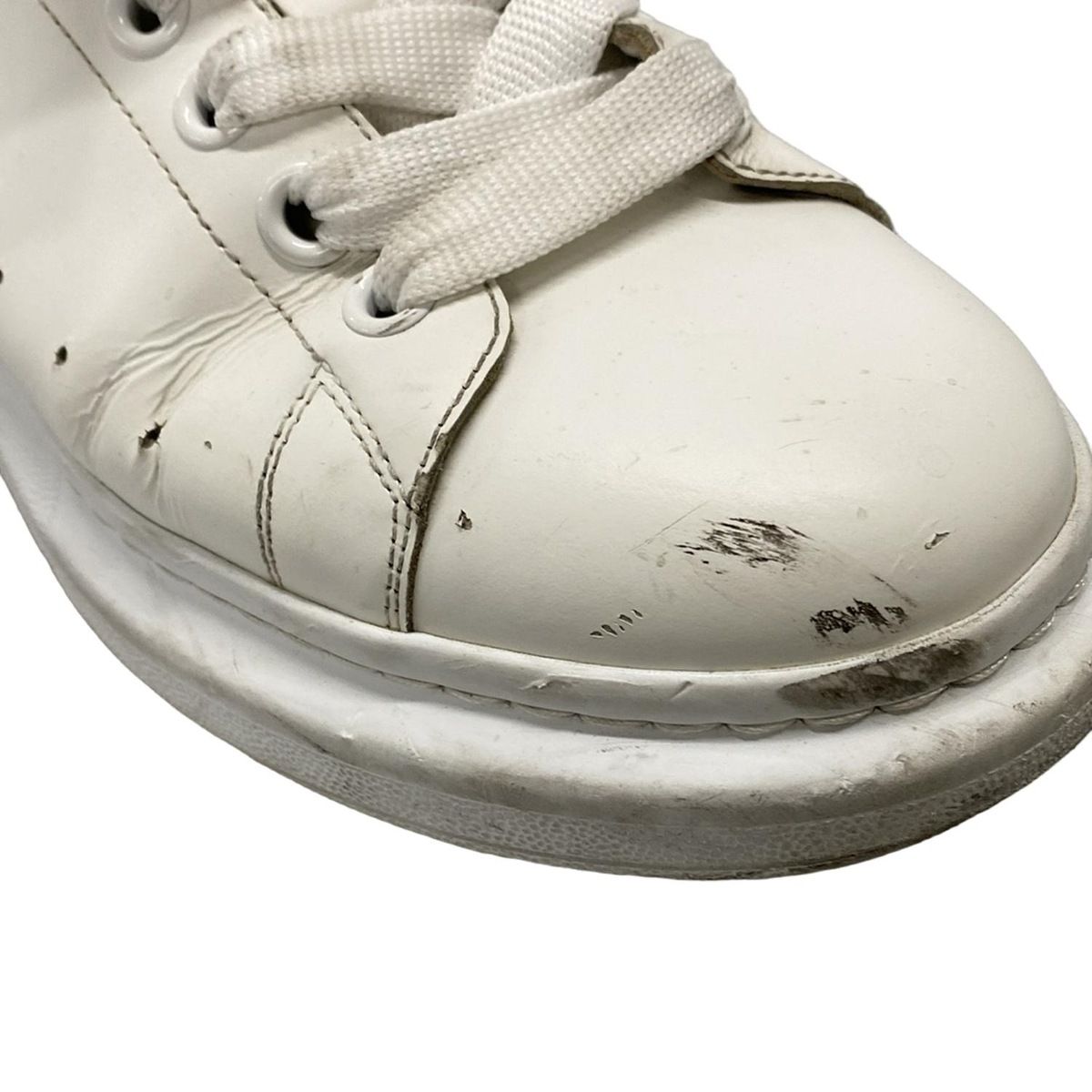 ikkymr　アレキサンダーマックイーン　レザー　スニーカー　42 ALEXANDER McQUEEN(アレキサンダーマックイーン) スニーカー 42