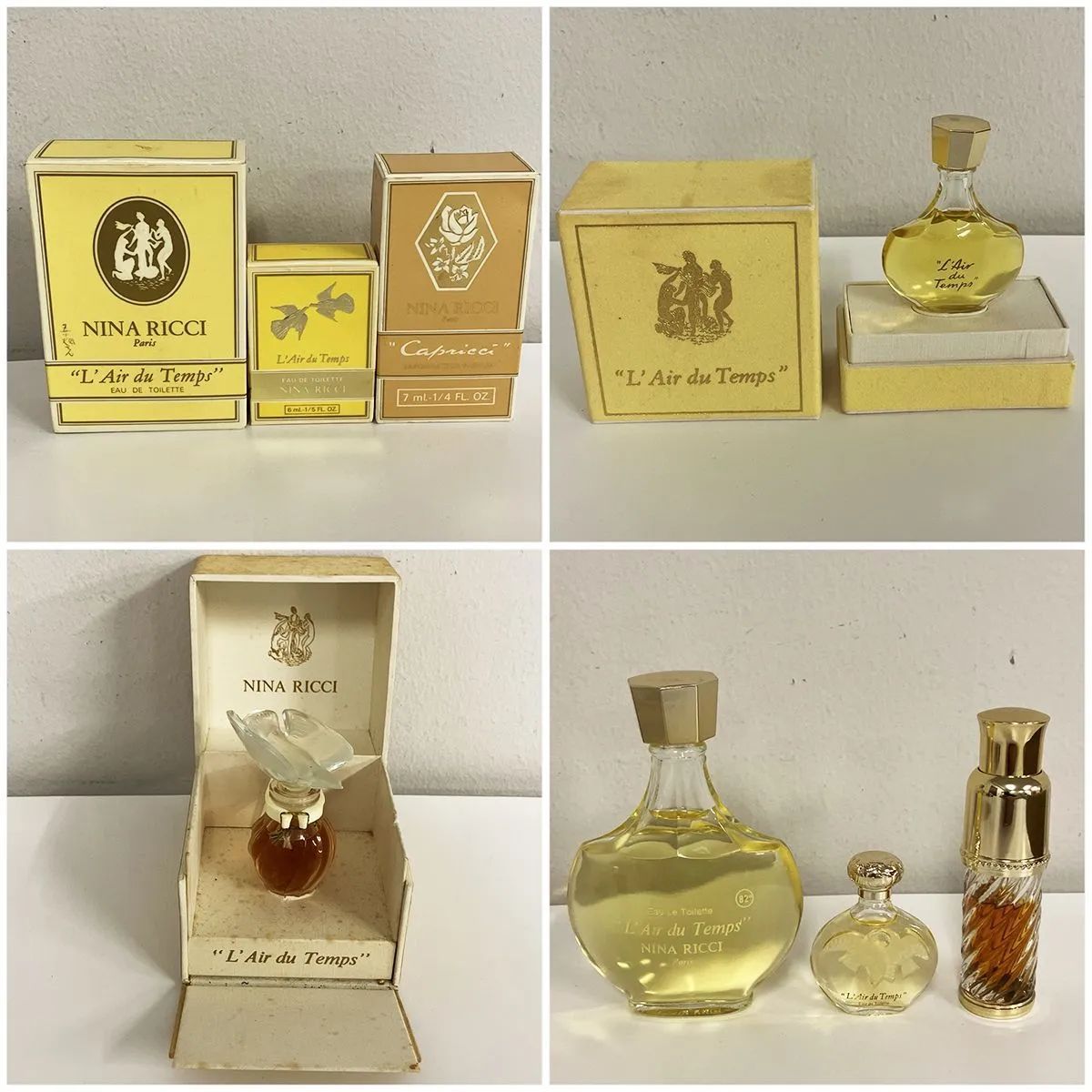 未使用品　CHANEL　NINA RICCI　シャネル　ニナ・リッチ　香水　4点 ブランド香水まとめ売り未使用シャネルディオールニナリッチ