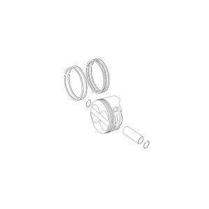 【新品・3営業日で発送】SP武川 PISTON KIT(125cc) KSR／KLX (SuperHead4V) 品番:01-02-0142