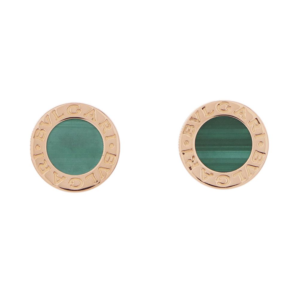 BVLGARI ブルガリ ピアス K18PG - 4800923D0007 BVLGARI ブルガリ ピアス 18金 K18ピンクゴールド ダイヤモンド