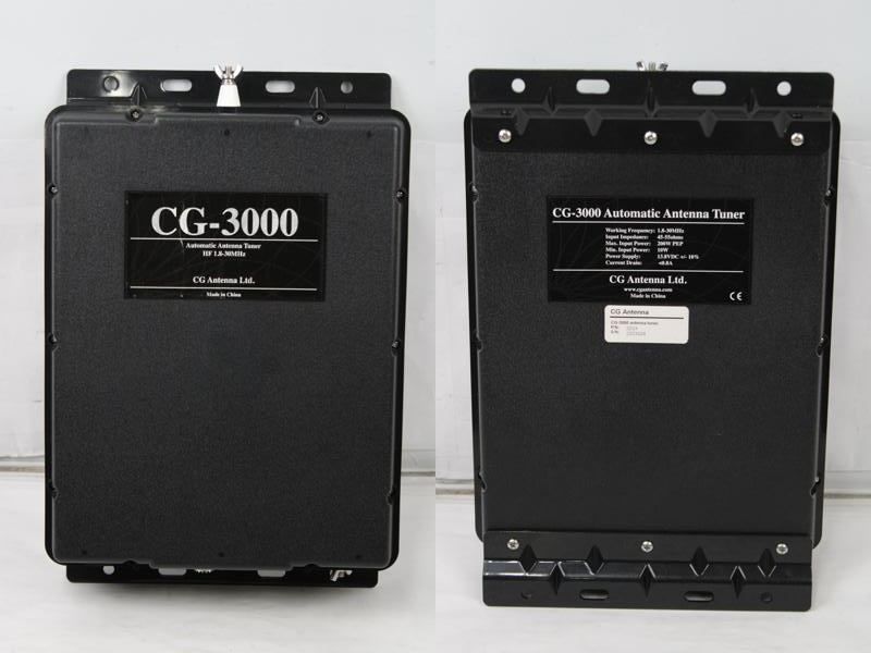 現状品 CGAntenna CG-3000 オートアンテナチューナー CTUVer2 アマチュア 無線 ITCZ3SLRPN7I-A30-byebye WWW_IBETON_RU