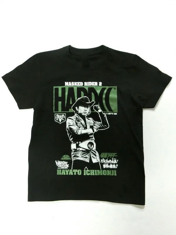 仮面ライダー／一文字隼人（サイクロン・ブラック） Tシャツ