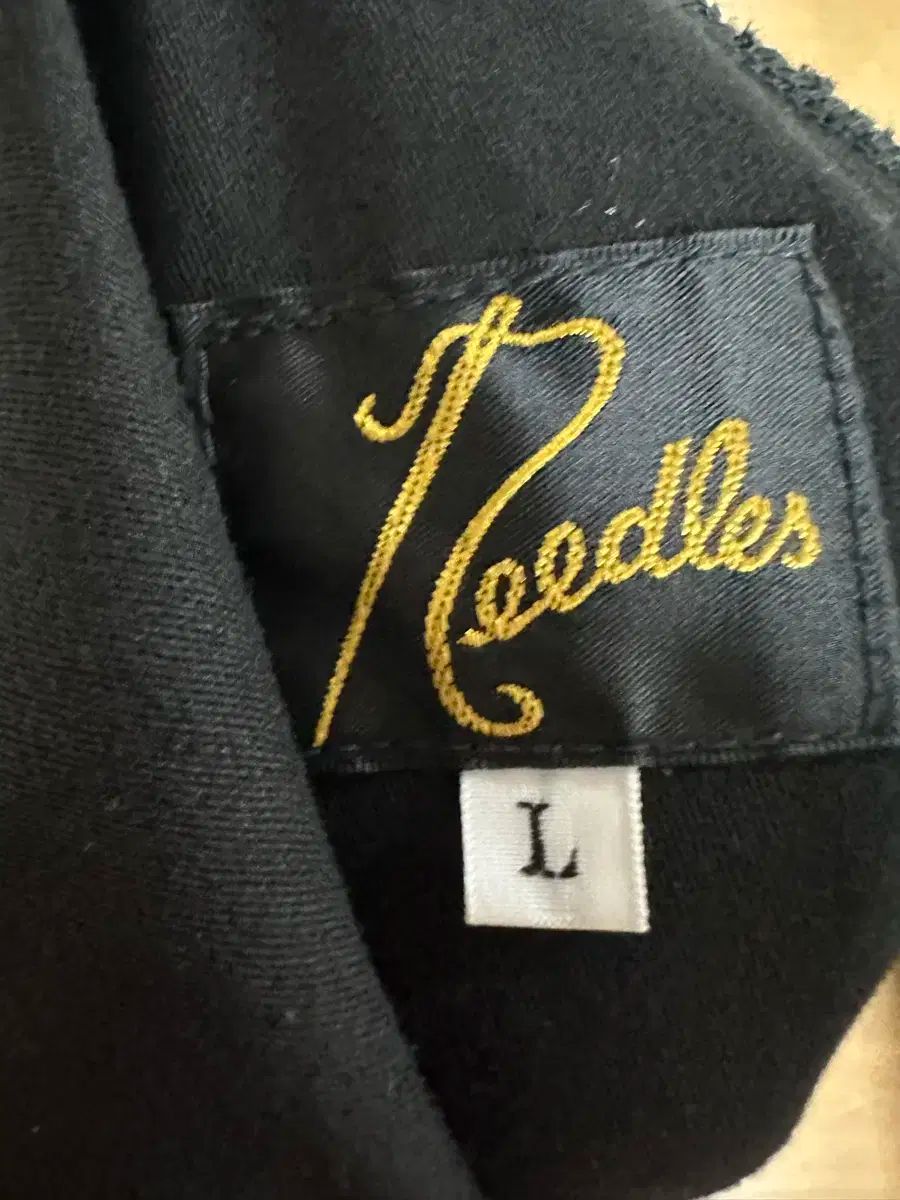 NEEDLES ニードルズ HDファティーグ パンツ ブラック Lサイズ