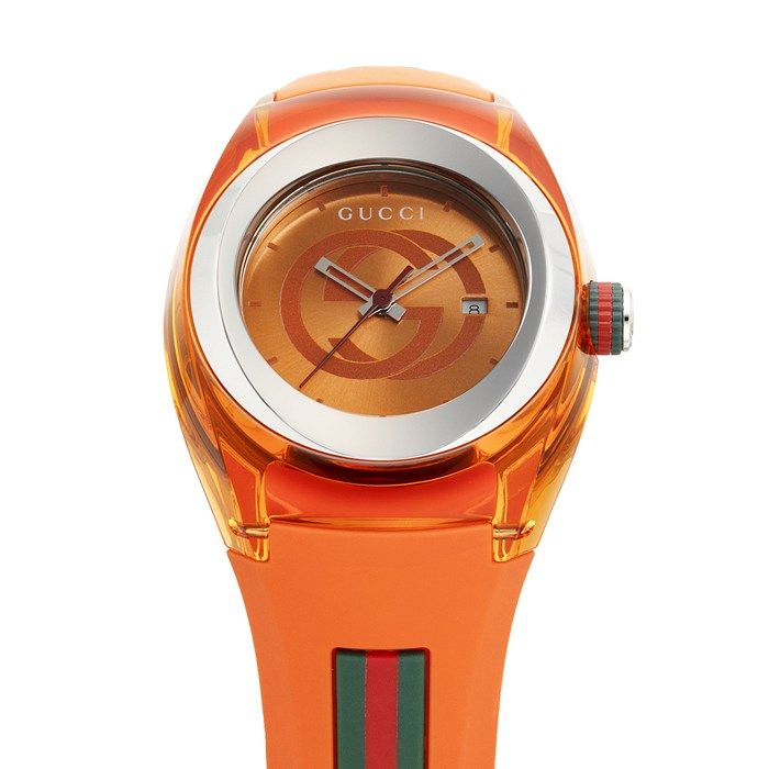 グッチ GUCCI 腕時計 シンク YA137311 インターロッキングG サンレイ 