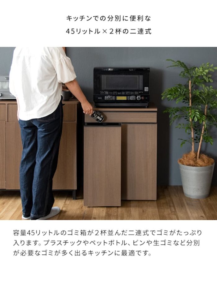 分別ﾄﾞﾛﾜｰﾀﾞｽﾄﾎﾞｯｸｽ DB-F2200ナチュラル