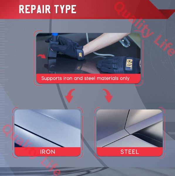 誘導 PDR ヒーターマシンボックス車ペイントレスデントリペアツール 自動車ボディへこみ除去誘導ヒーター LED ストライプラインボード付き