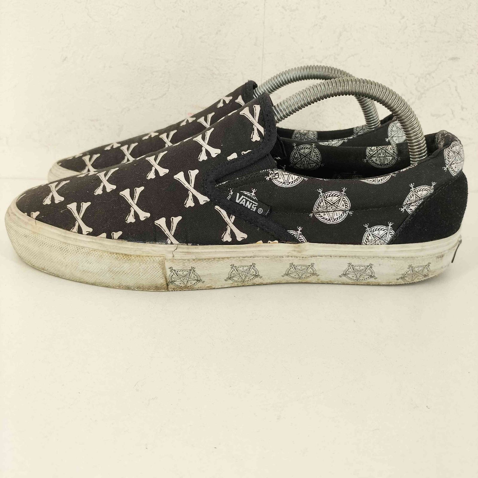 ダブルタップス WTAPS SYNDICATE SLIP-PON クロスボーン メンズ 8.0  