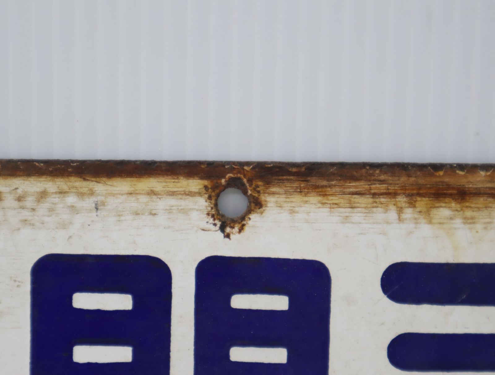 ◇レア 希少 ｜両面 前頭板 電車 ホーロー 看板 ｜国鉄 ミフ｜サボ