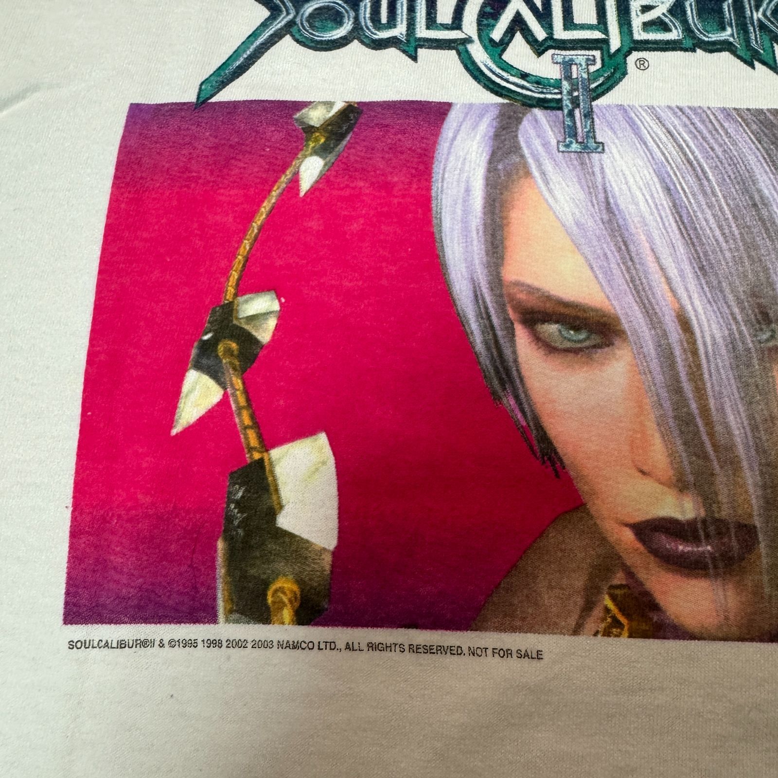 00s ソウルキャリバーII Tシャツ XLサイズ namco ナムコ soulcalibur 
