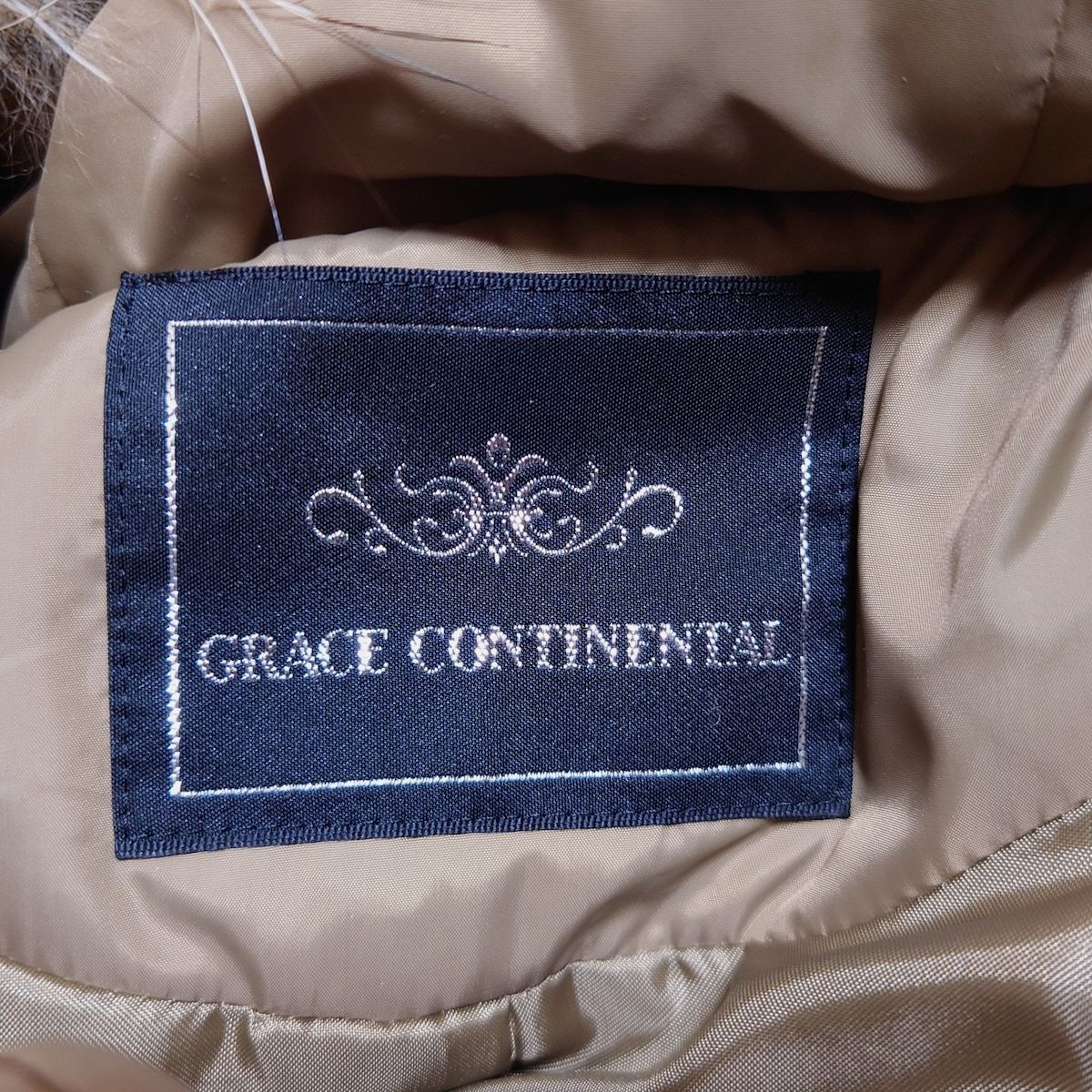 GRACE CONTINENTAL(グレースコンチネンタル) ダウンコート サイズ36 S