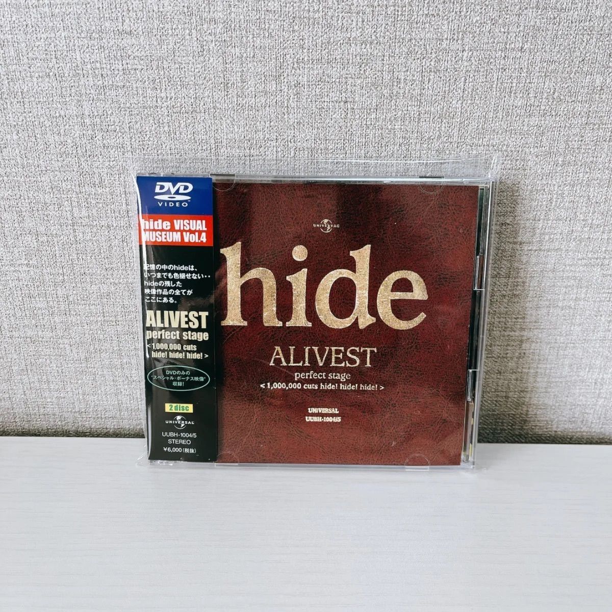 Hide ALIVEST perfect stage<1,000,000 cu… ブルーレイ