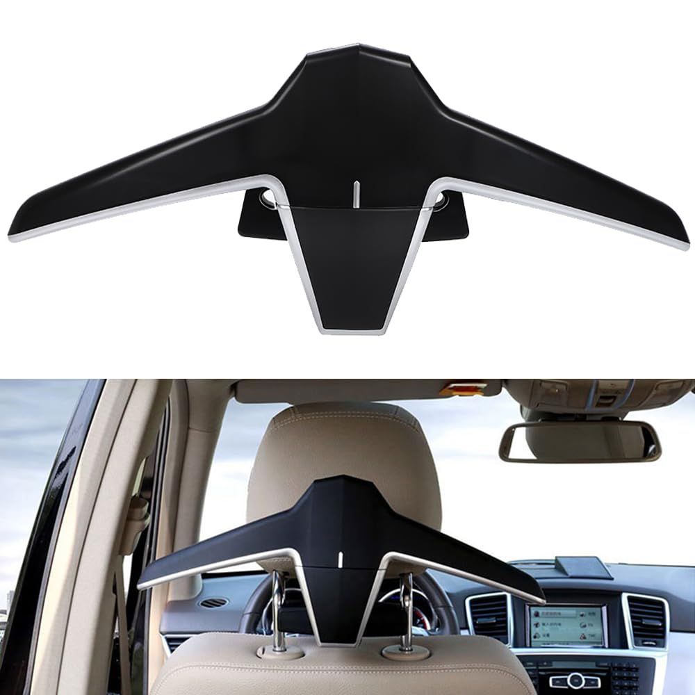 車用 ヘッドレスト マルチ ハンガー 収納 スーツ コート ジャケット お洒落 汎用 