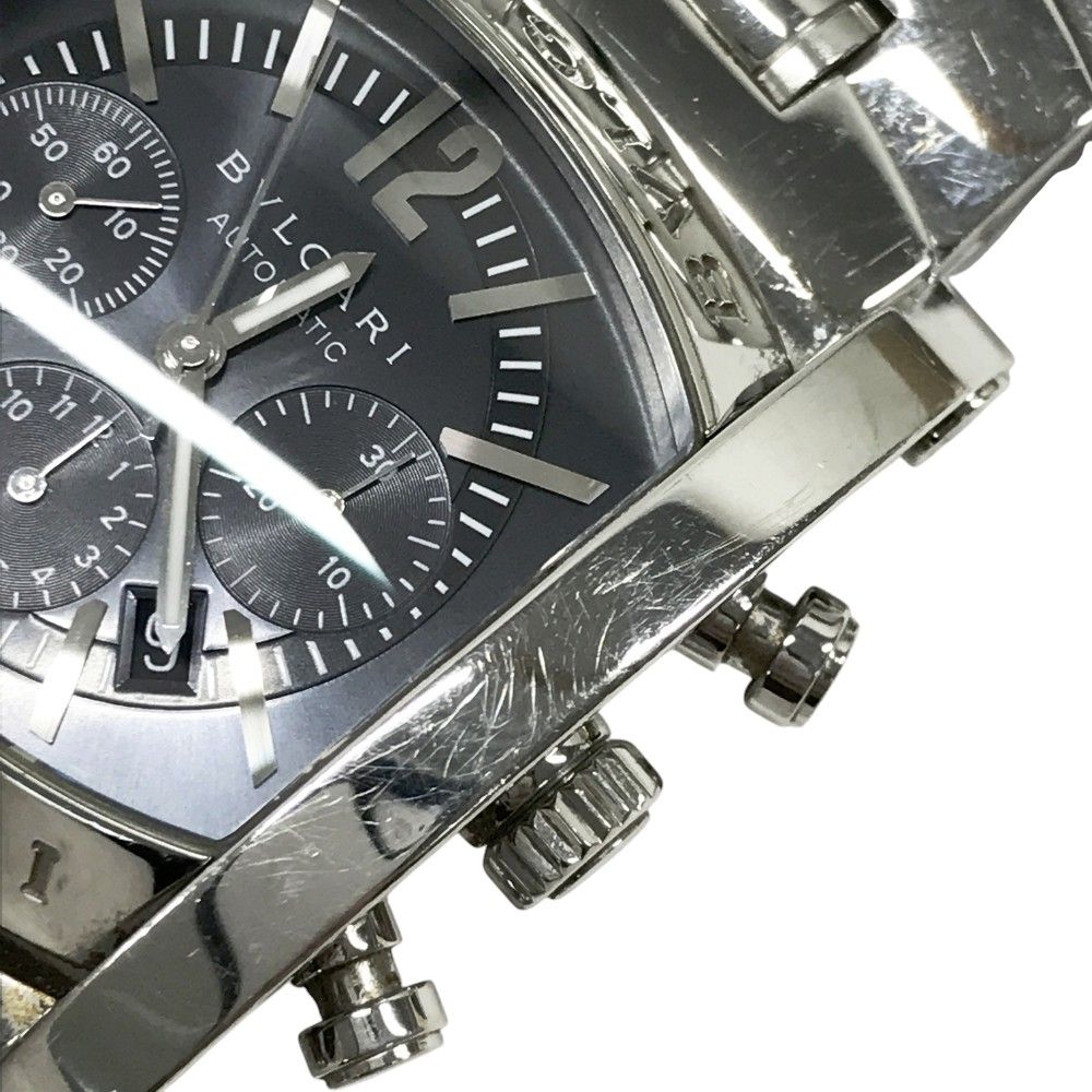 ブルガリ BVLGARI AA44SCH アショーマ クロノグラフ デイト 自動巻き  