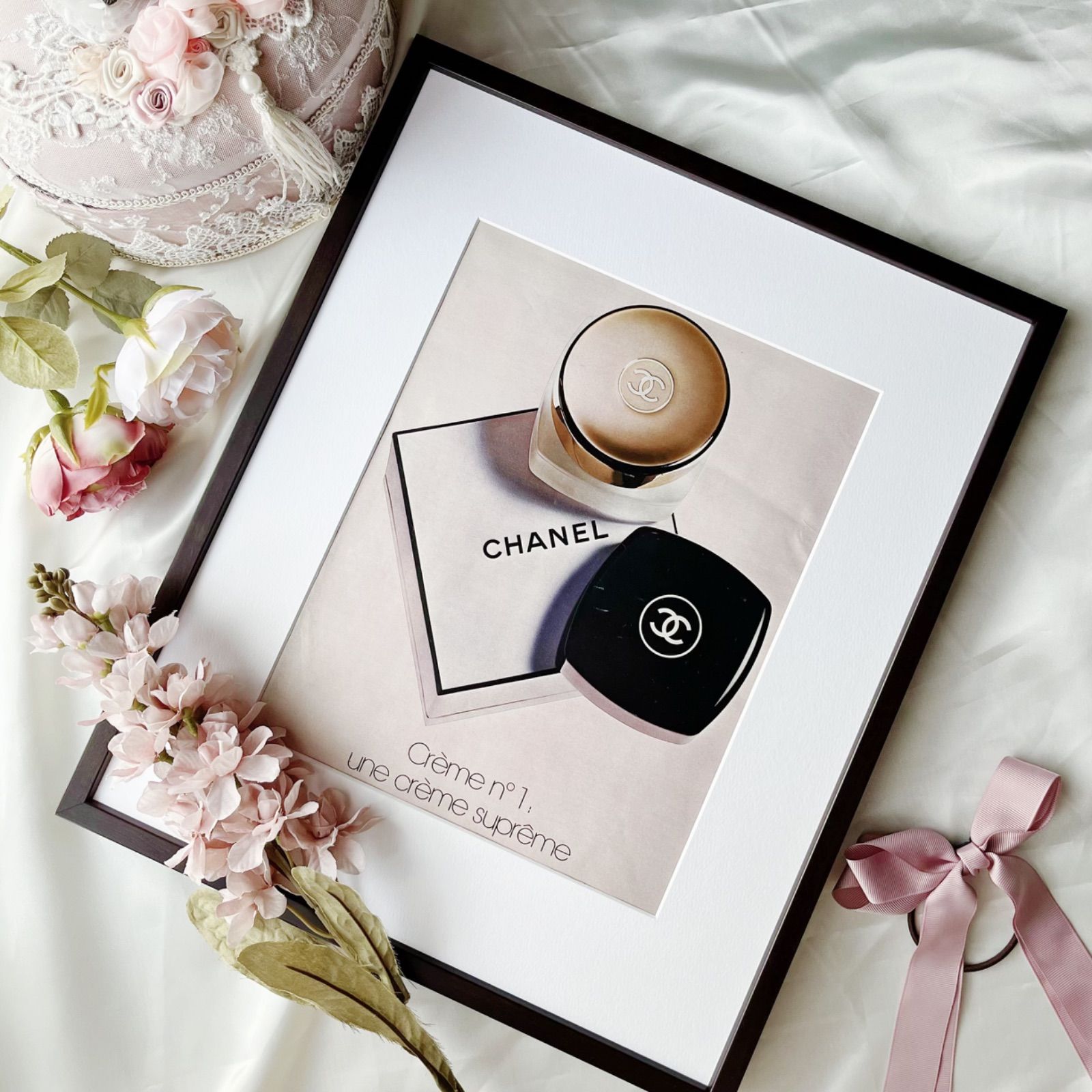 CHANEL ヴィンテージ広告 1960年代 1960】CHANEL シャネル No5 アドバタイジング ポスター《AD 広告