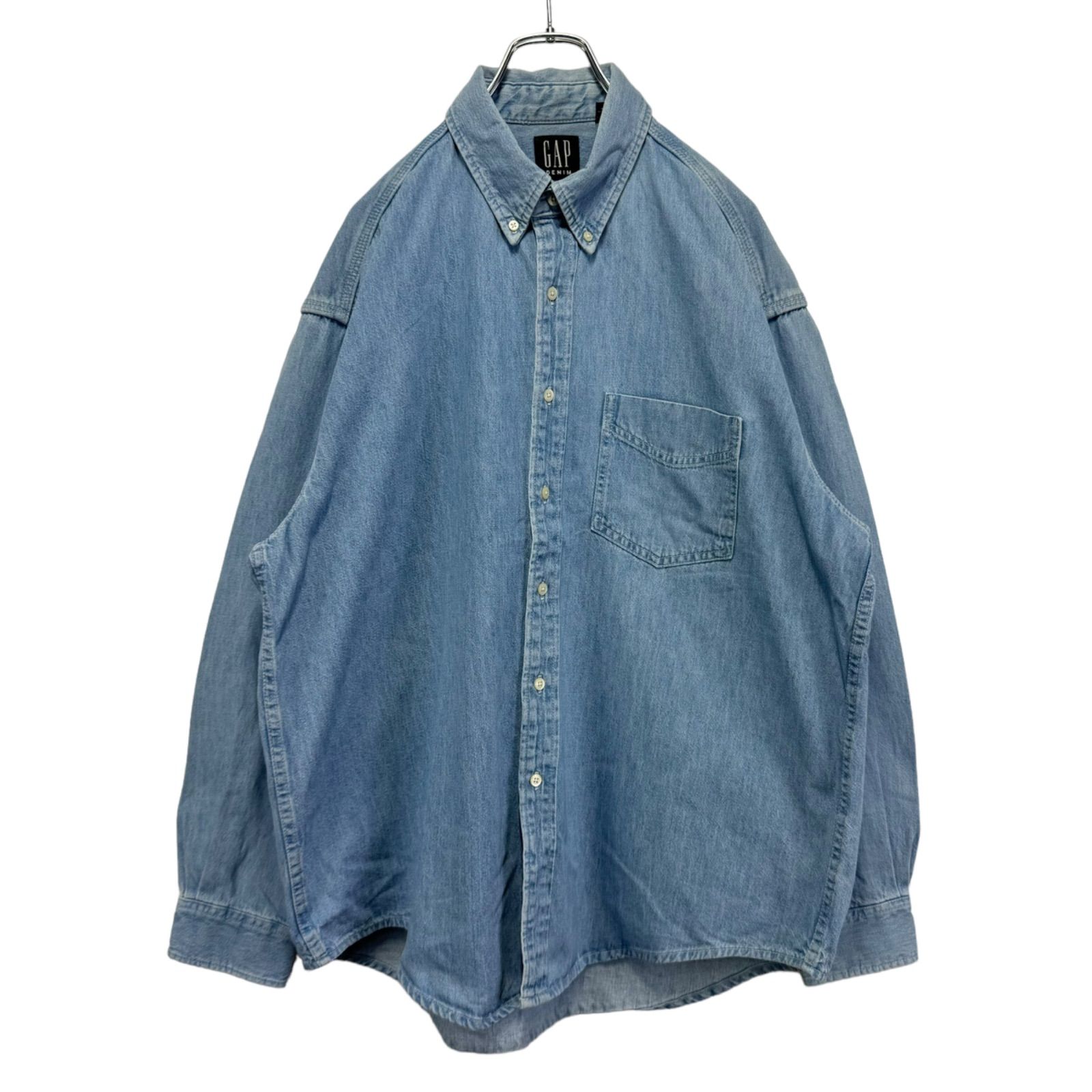 90s OLD GAP カナダ製 ダンガリーシャツ 90s OLD GAP カナダ製 ダンガリーシャツ - メルカリ