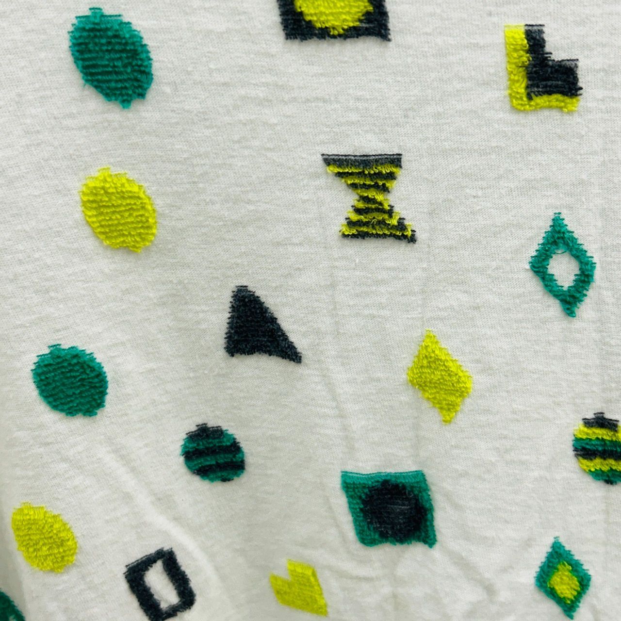 【新品】慈雨 センソユニコ デザインカットソー アシンメトリー 刺繍 新品】慈雨 センソユニコ デザインカットソー アシンメトリー