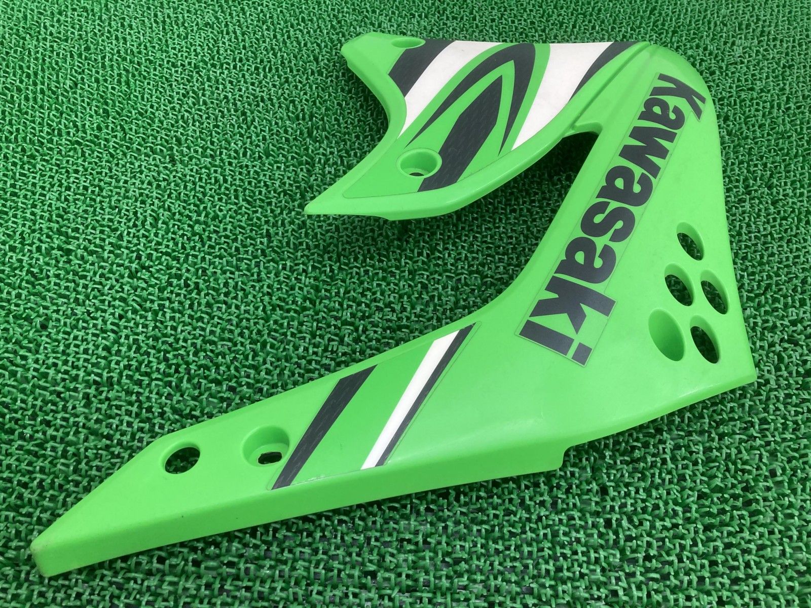 バイク KX450F シュラウド 左 緑 49089-0038 カワサキ 純正 バイク