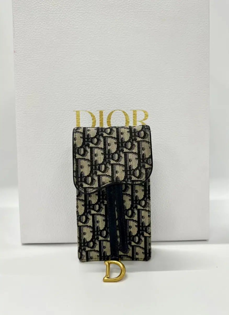 DIOR ディオール オブリーク長財布ジャカード バーティカル ロング