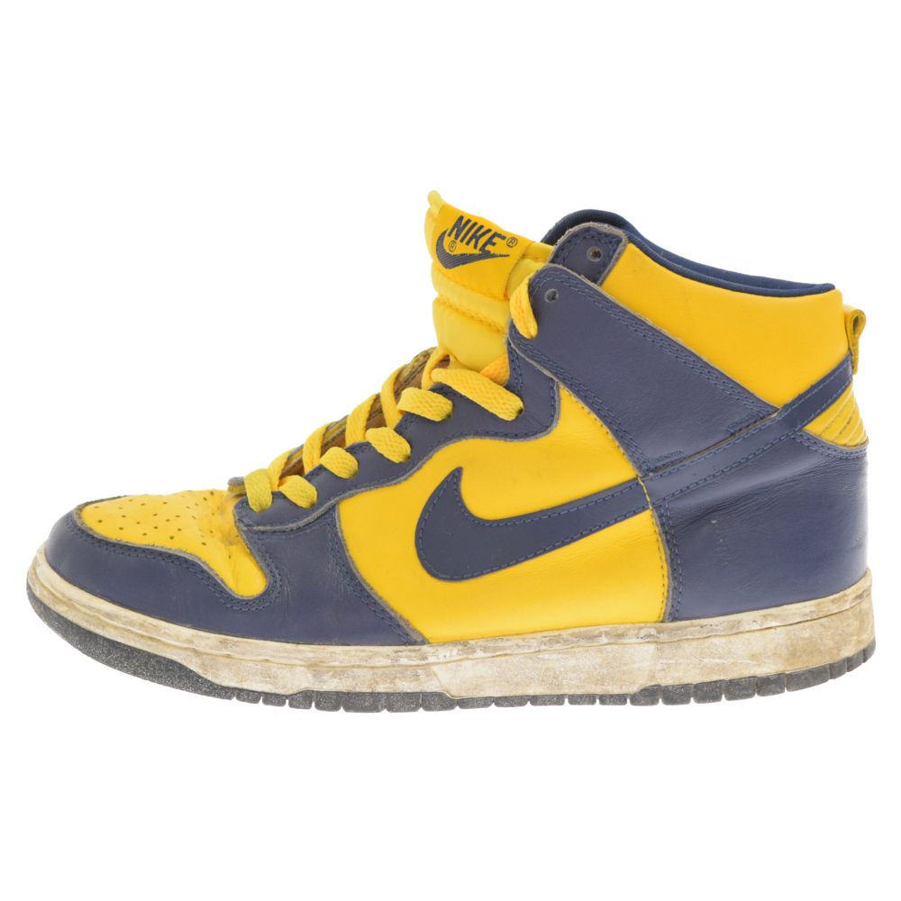 NIKE (ナイキ) 98年製 DUNK HIGH LE MICHIGAN ダンクローミシガン