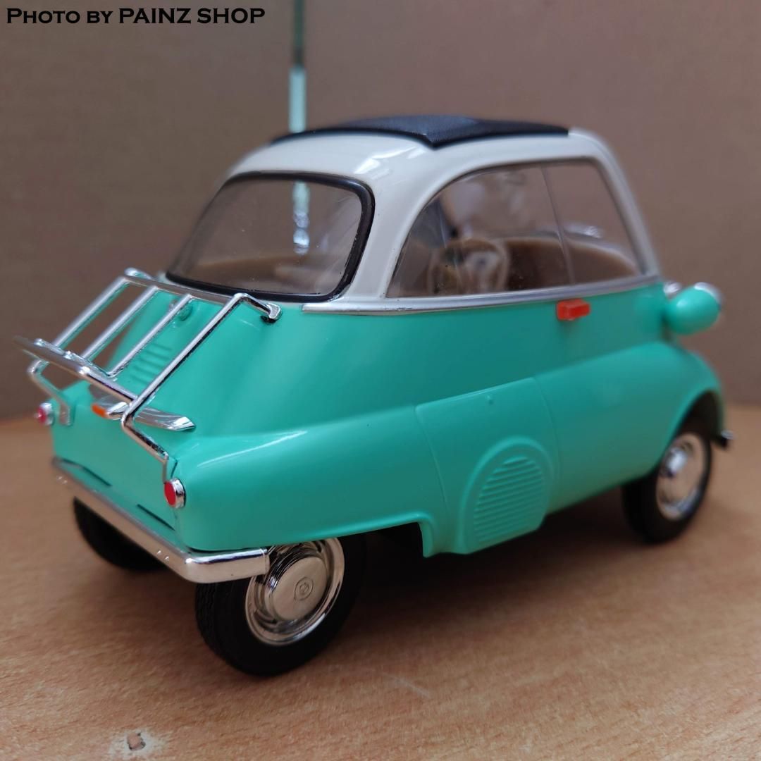 1/18 BMWイセッタ ライトグリーン ISETTA WELLY ダイキャスト