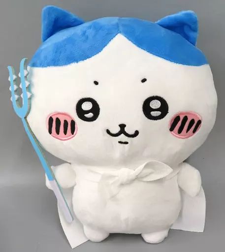【中古】ちいかわ　特大ぬいぐるみ(ハチワレ) Amazon.co.jp: ちい * かわ 誕生日 BIG ぬいぐるみ (ハチワレ
