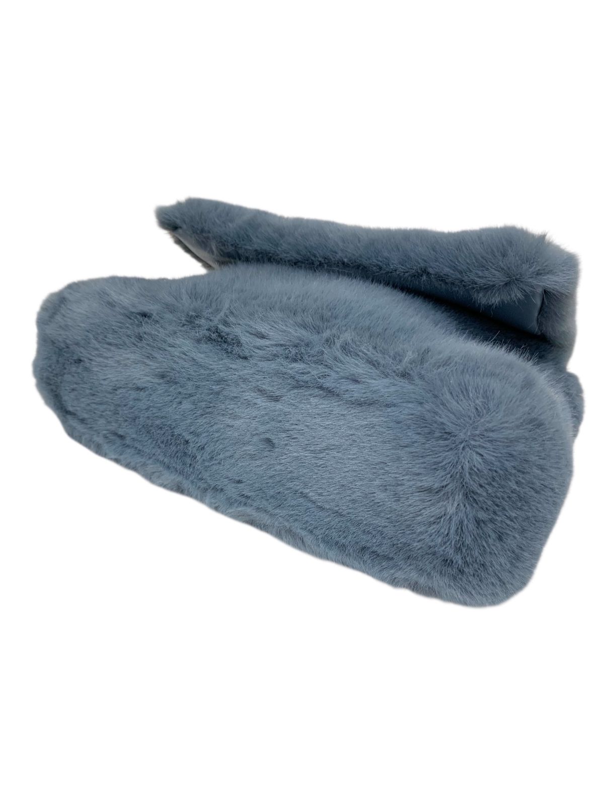 エムズグレイシー パールショルダー付きフェイクファーバッグ 494538 ブルー ITKIYFM1RL5O DECORATOM_COM_BR