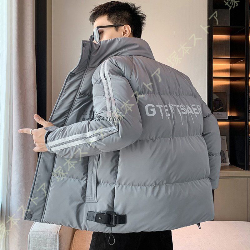 ダウンコート メンズ コート ダウンジャケット 中綿ジャケット ハーフ丈 ウルトラライト 防寒 暖かい カジュアル 厚手 冬 防風 秋 フード付き 無地 軽量 軽量 pai5a410682