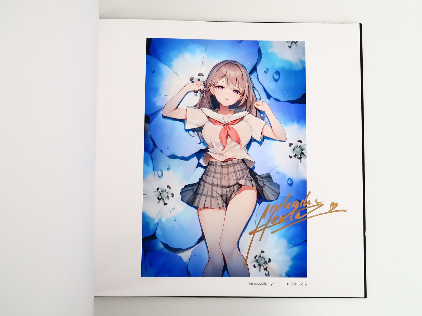 光る美少女展2023 全作品収録ジークレー画集 直筆サイン入り（藤