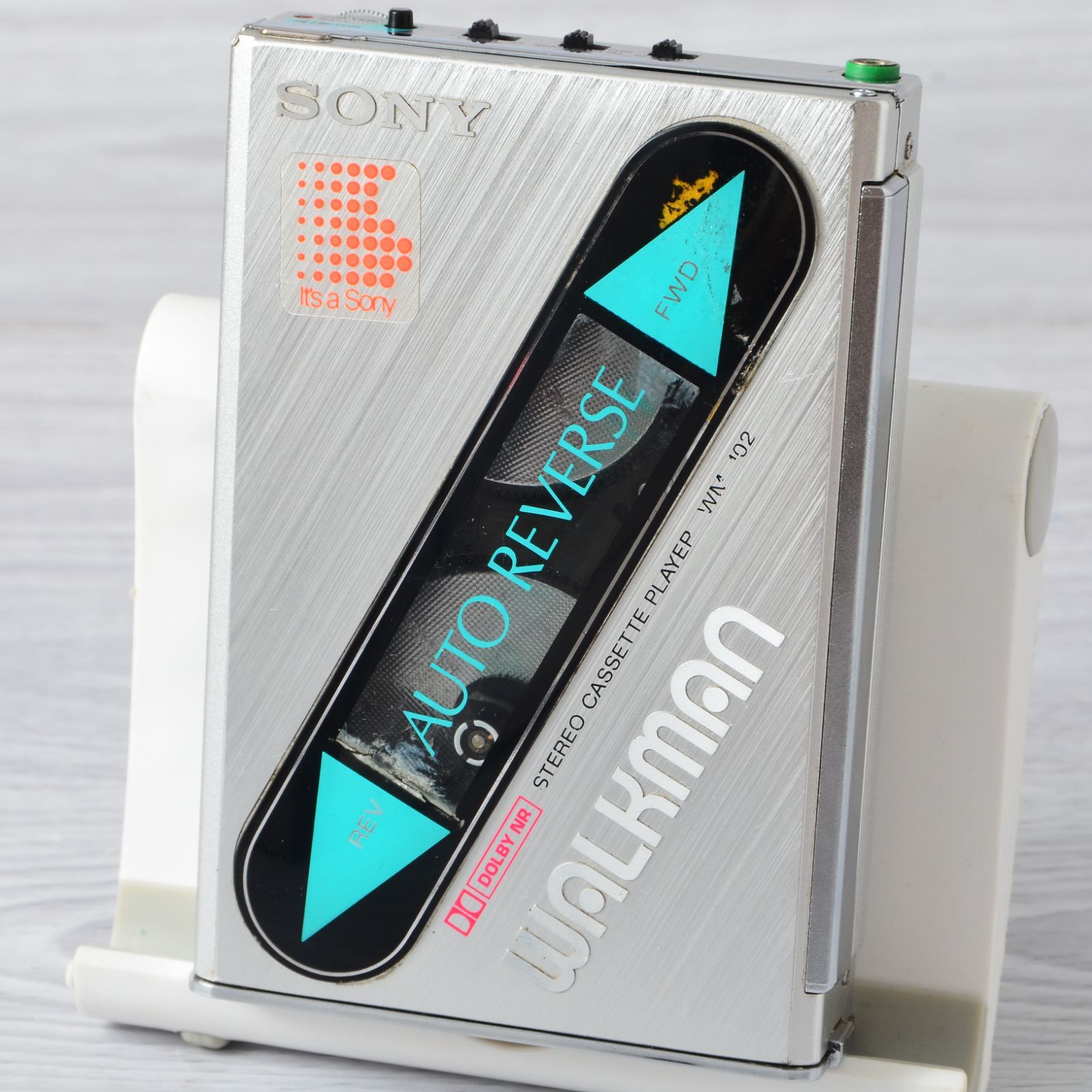 SONY WALKMAN WM-102 カセットウォークマン シルバー 整備済 TY372