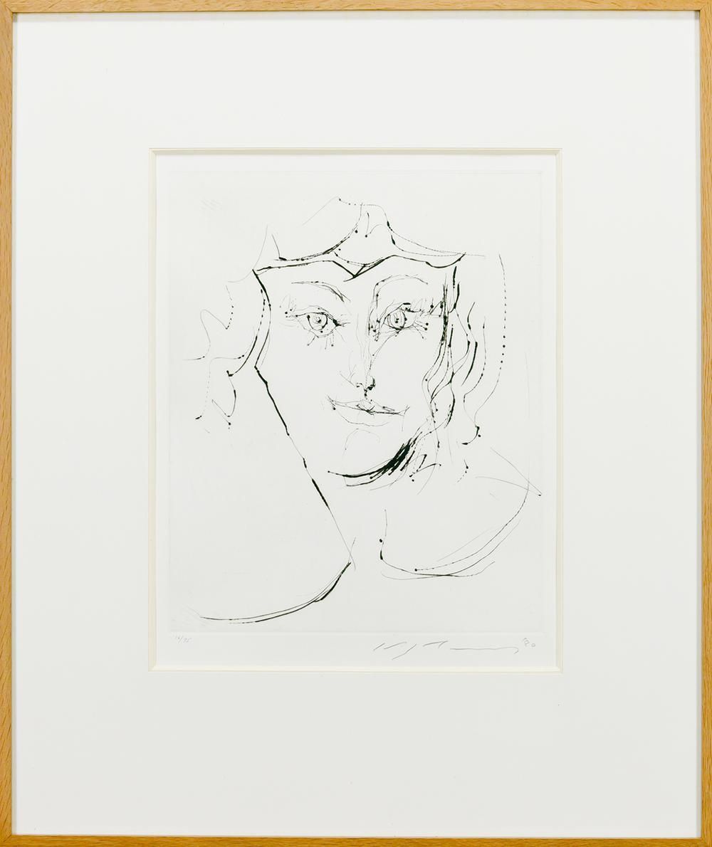 池田満寿夫、絶筆２（絶筆）、希少画集画、高級額装、状態良好 池田満寿夫、絶筆2（絶筆）、希少画集画、高級額装、状態良好