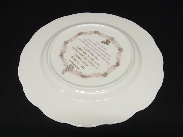 ■美品■ Royal Doulton ロイヤルドルトン ブランブリーヘッジ ウェディング プレート お皿 食器 テーブルウェア マルチカラー DA2782ｵZ