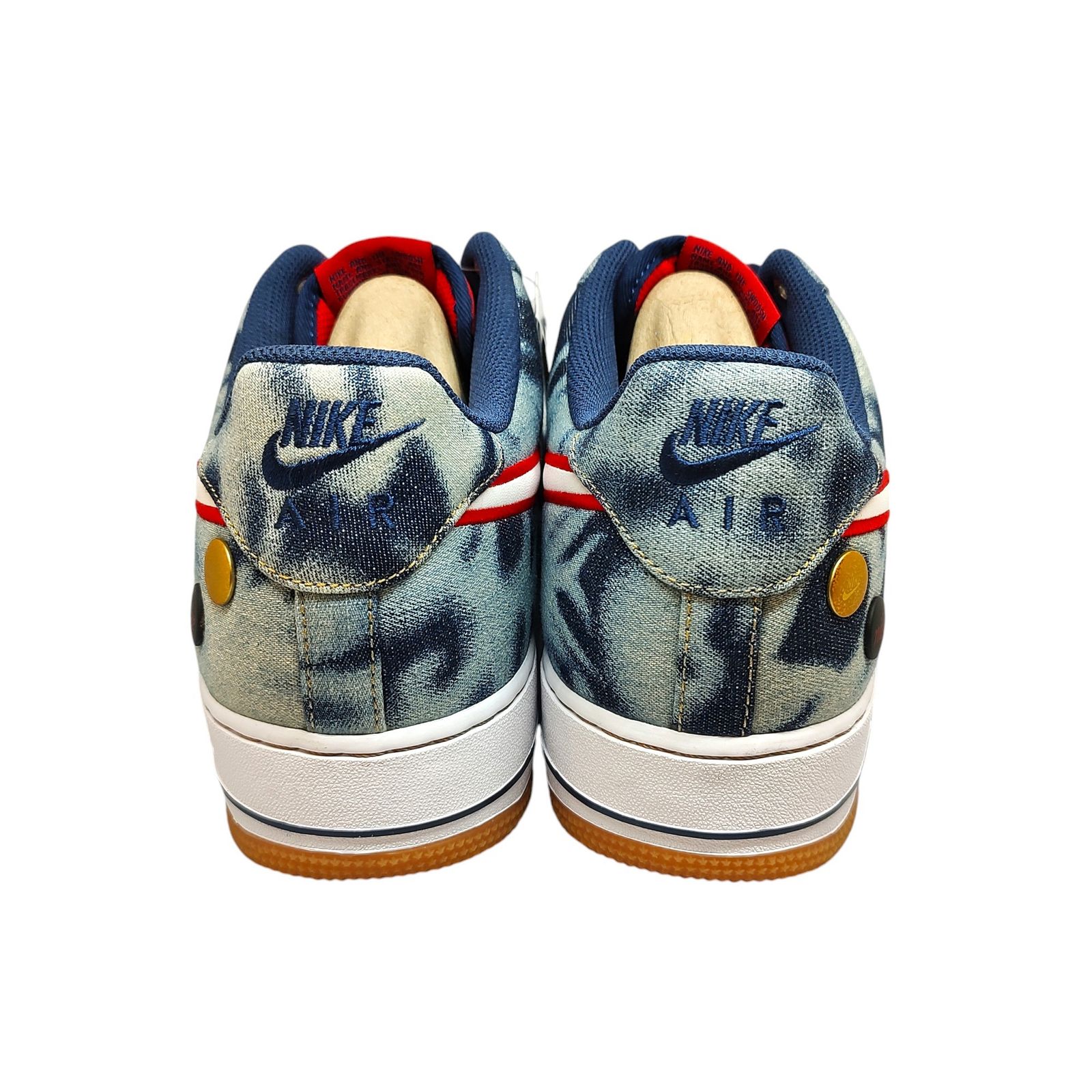 NIKE ナイキ AIR FORCE 1 07 DENIM スニーカー 630930-400 US14 32cm 