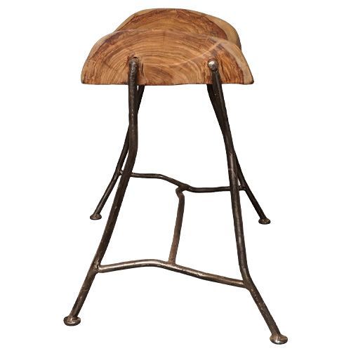 一点物 ガジュマルスツール 世界に一つ 椅子 アイアンスツール