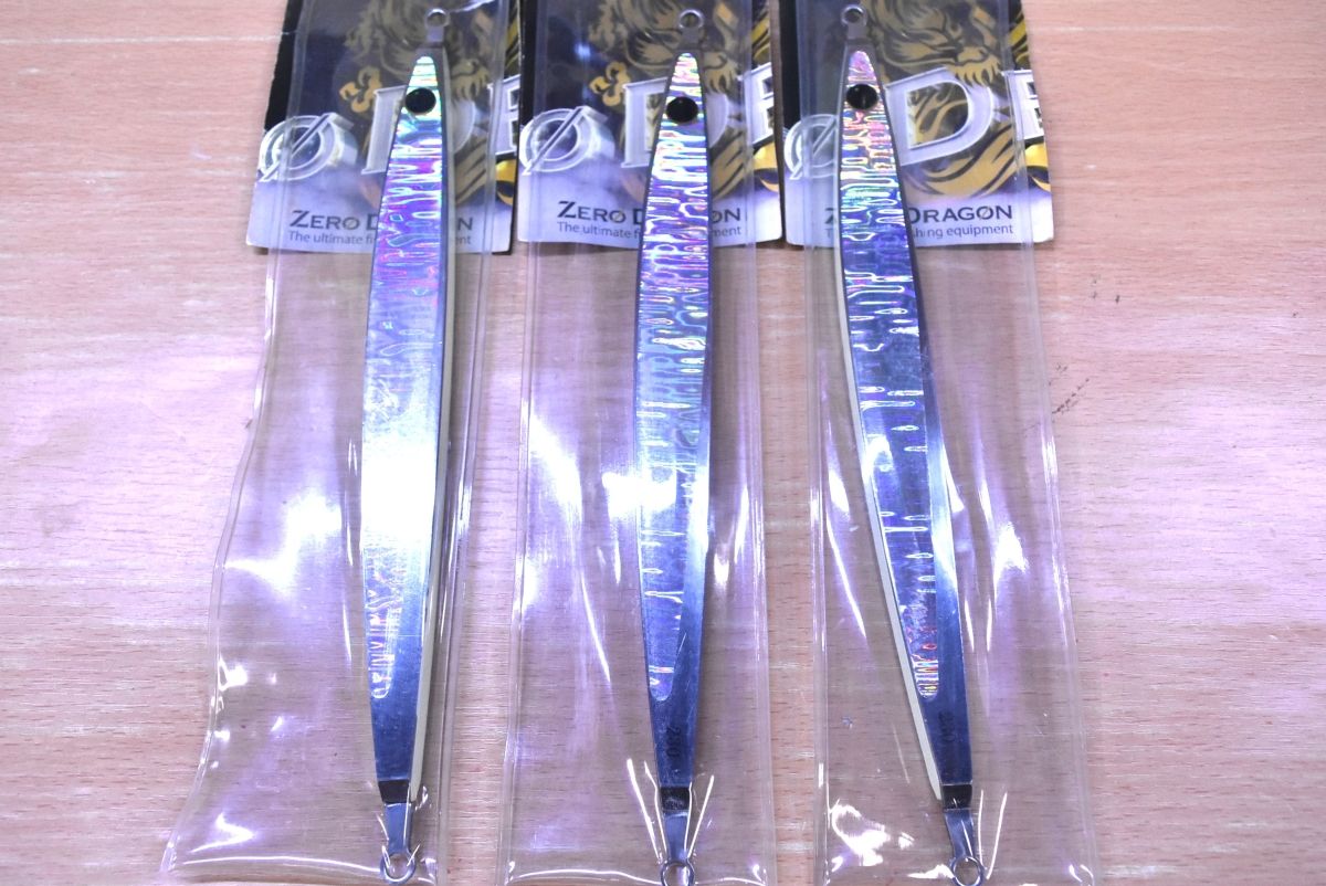 ゼロドラゴン デンジグ ミミック 230g 3点セット ZERO DRAGON DENJIG MIMIC メタルジグ オフショア 船釣り 電動ジギング 電ジギ HRDEVELOPMENT_JP