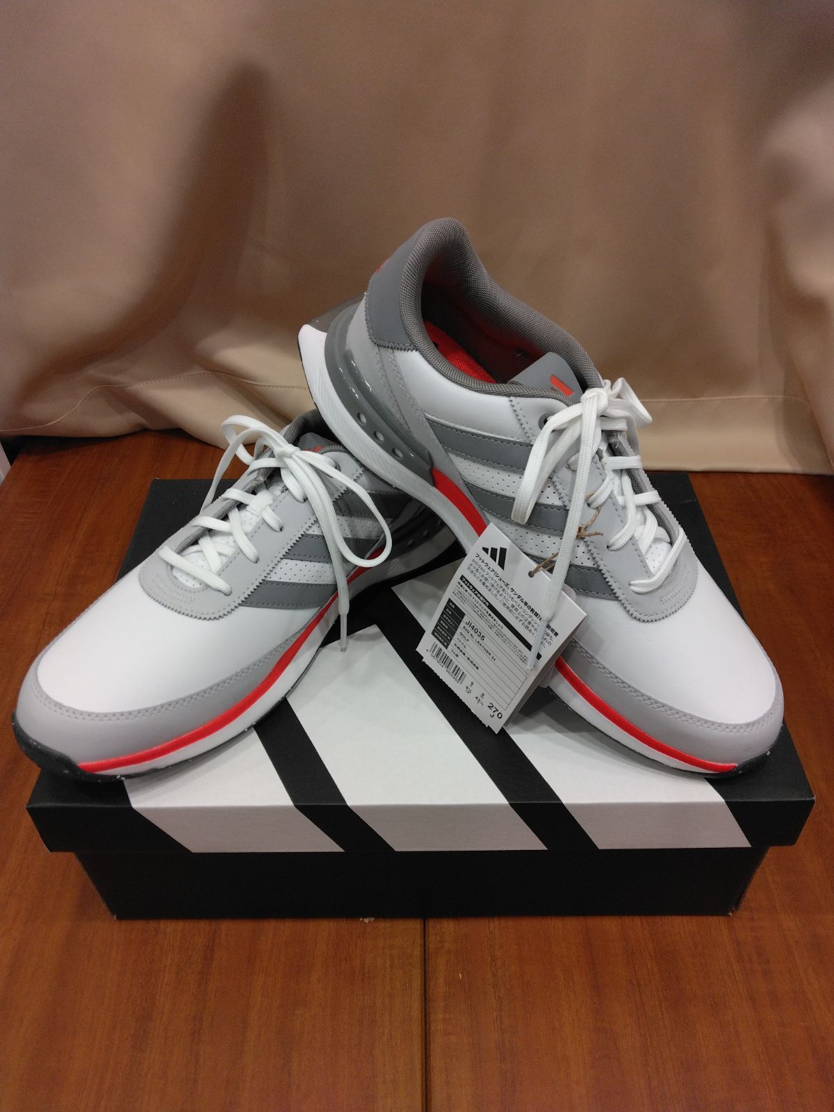 ♥ アディダス adidas S2G SL レザー 24 メンズ スパイクレス ゴルフシューズ MDK95 JI4035 モデル 新橋店