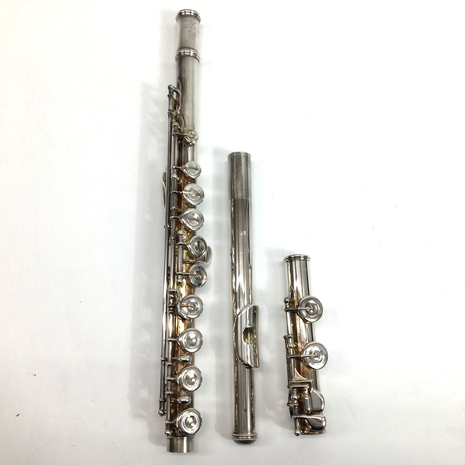 PRIMA プリマ SANKYO FLUTE 三響フルート SILVER 925刻印 SAYAMA JAPAN 20678 ハードケース付き 管楽器  吹奏楽 24j菊E - メルカリ