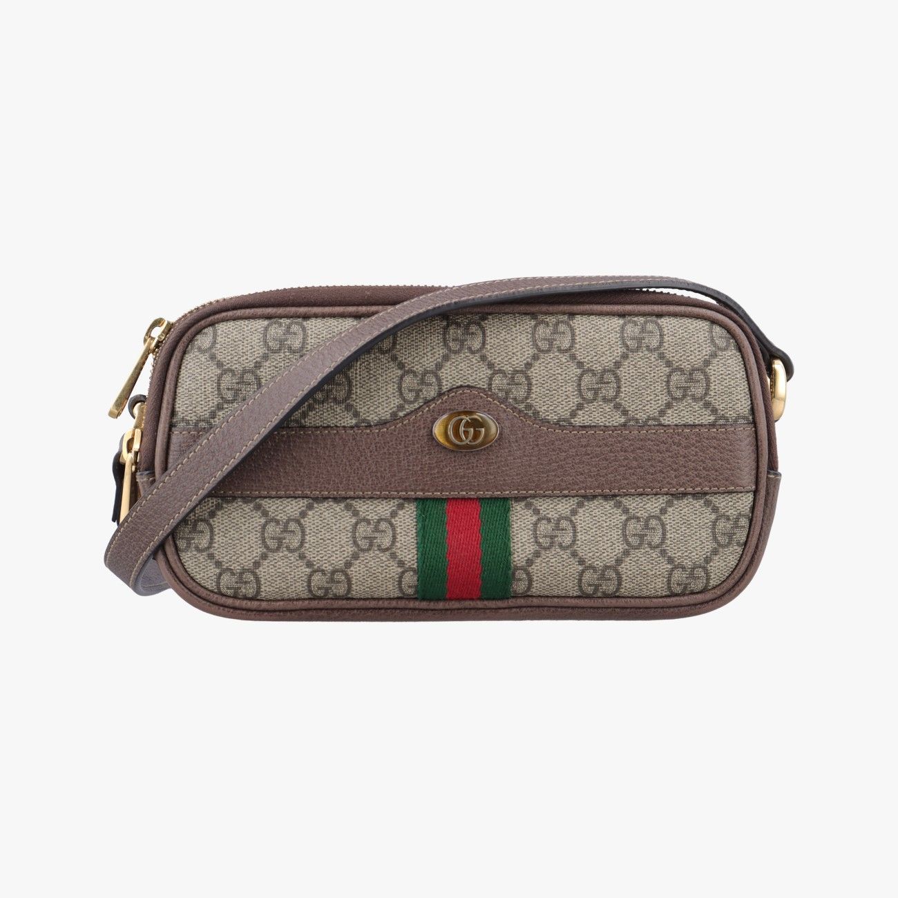 グッチGucciオフィディアブラウンPVCコーティングキャンバス546597