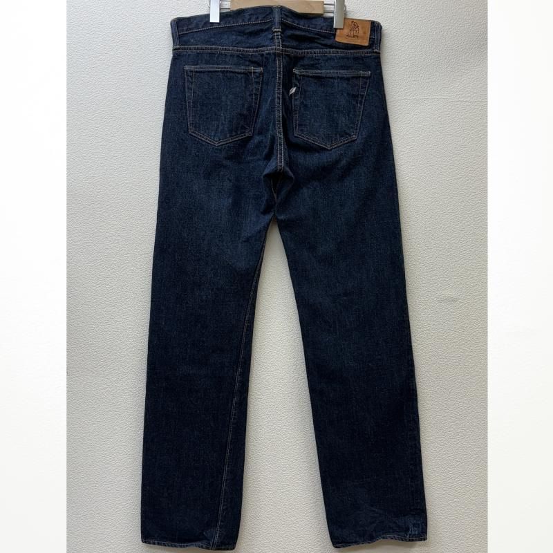 USED 古着 パンツ デニム、ジーンズ Syoaiya 正藍屋 革パッチ 青耳 V 