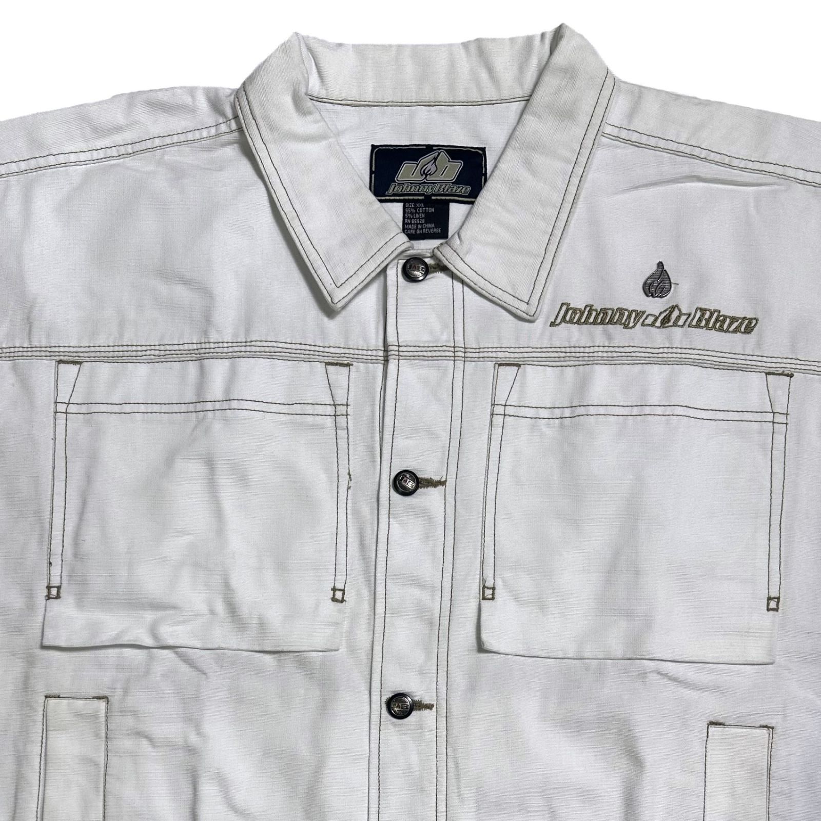 ジョニーブレイズ デニムジャケット 上下セットアップ 2XL/W38 - メルカリ