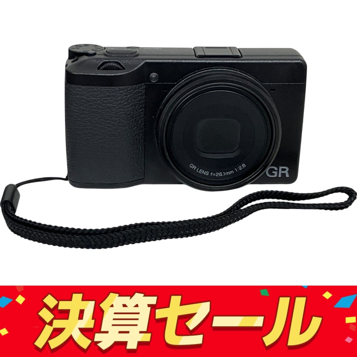 RICOH GR IIIx リコー コンパクトデジタルカメラ コンデジ デジカメ 良好 T10107698
