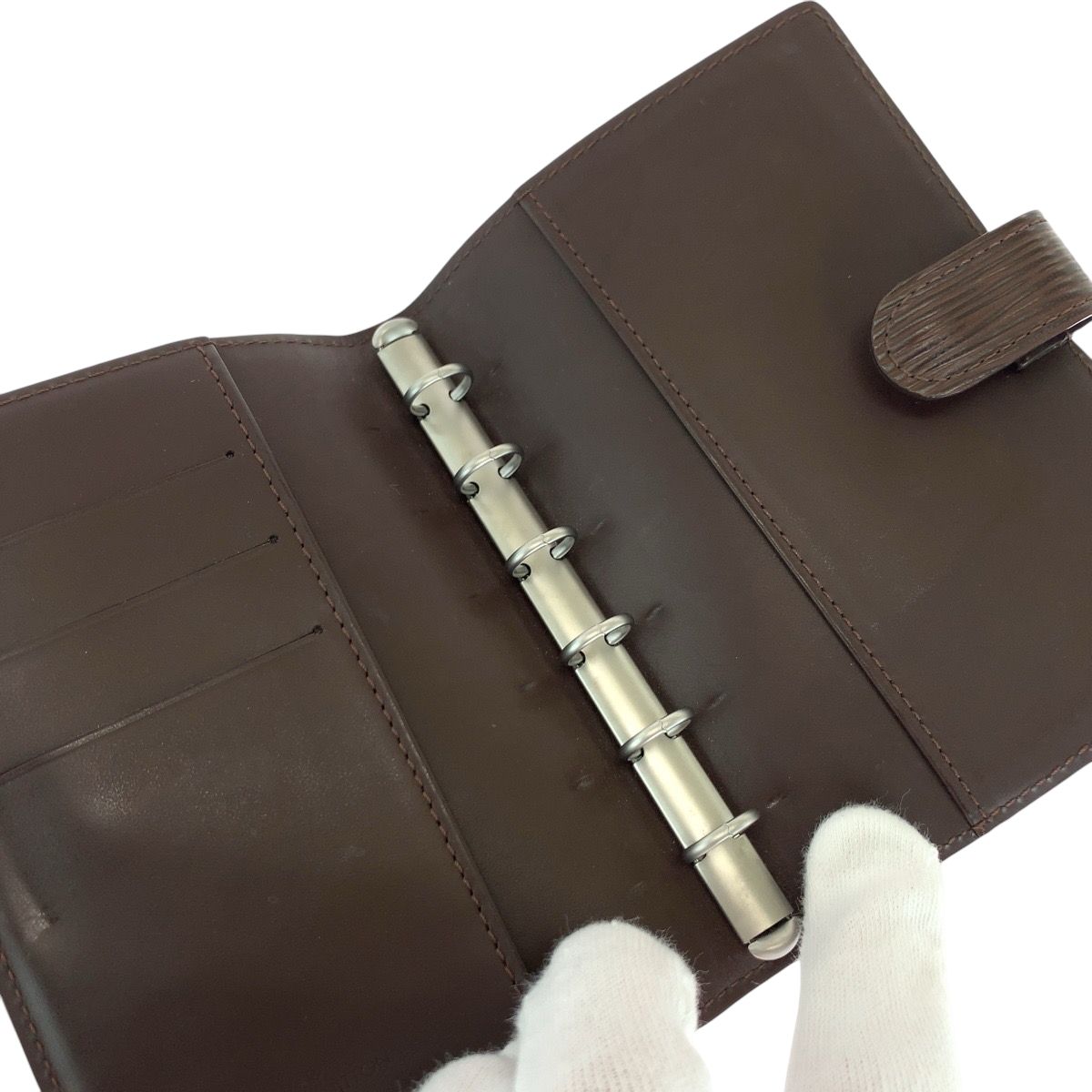 ☆美品☆ルイヴィトン アジェンダPM ダミエエベヌ 手帳カバー