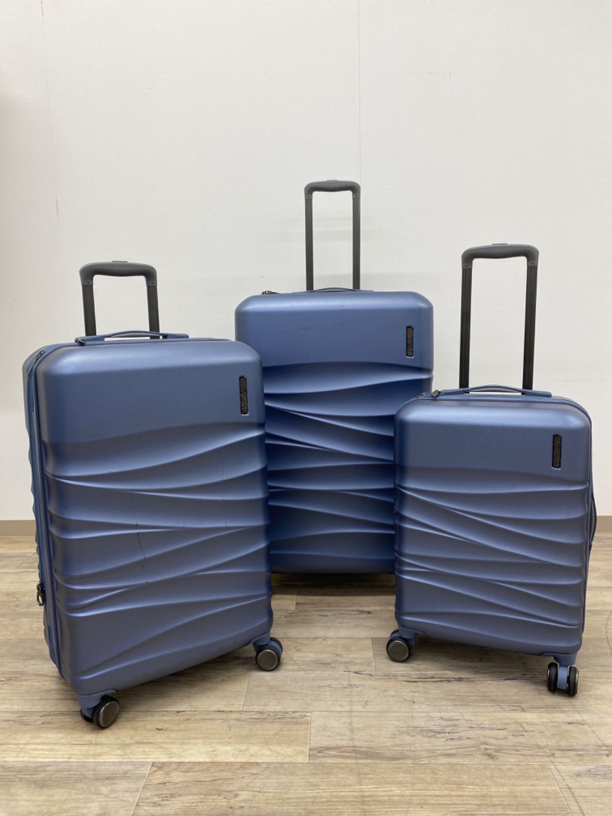 アメリカンツーリスターTranquil 3P スーツケースセット ブルー